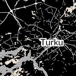 High Contrast Map + Turku WFS Basemap preview